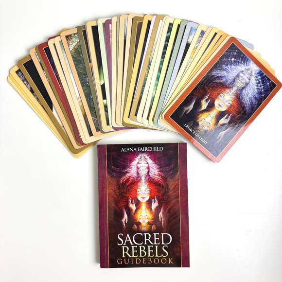 Sacred Rebels Oracle Cards by Alana Fairchild - 44 Card Deck & Guidebook - Picture 3 of 4
